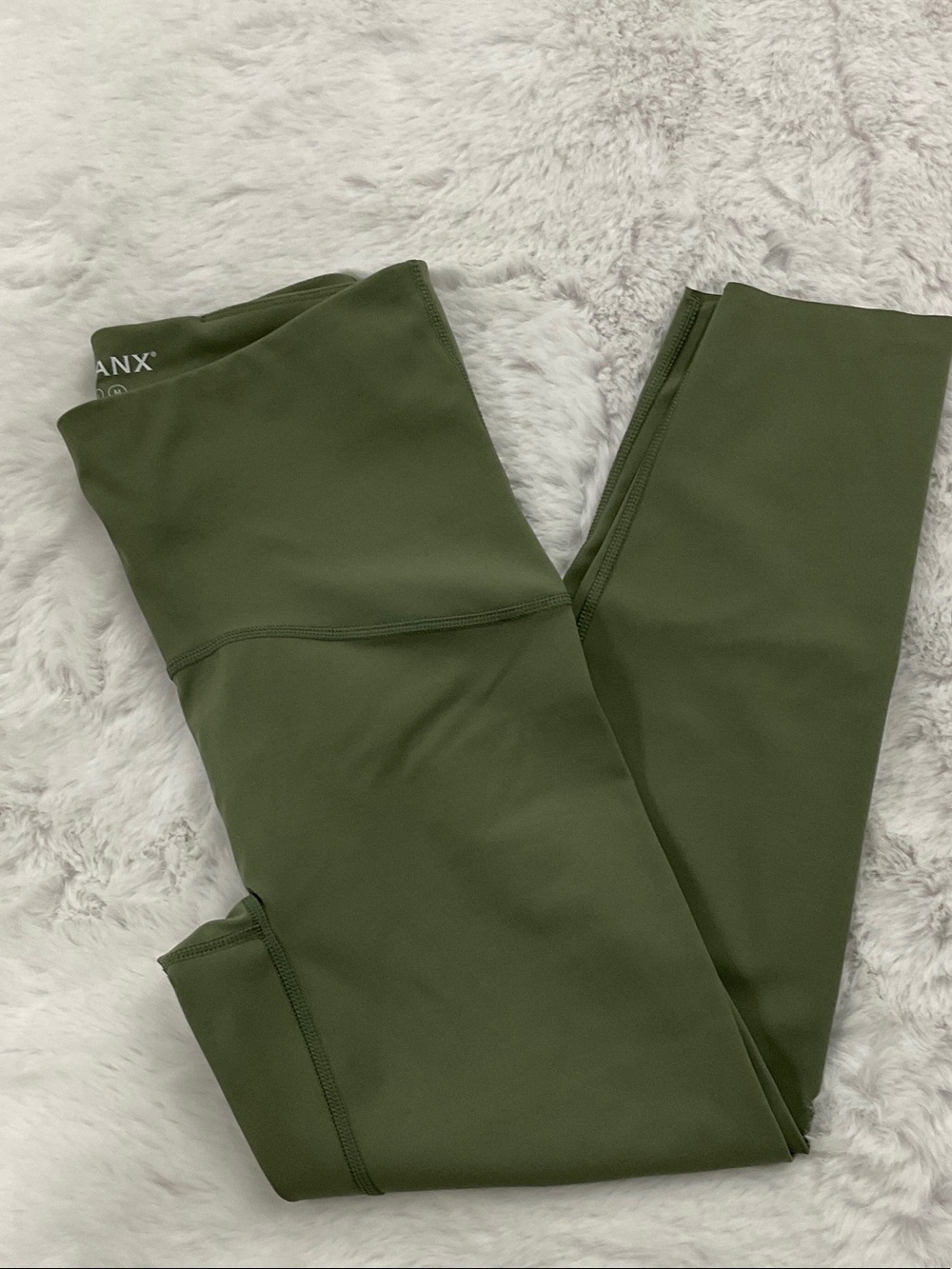 SPANX  Olive-Green 7/8 Booty Boost Activewear